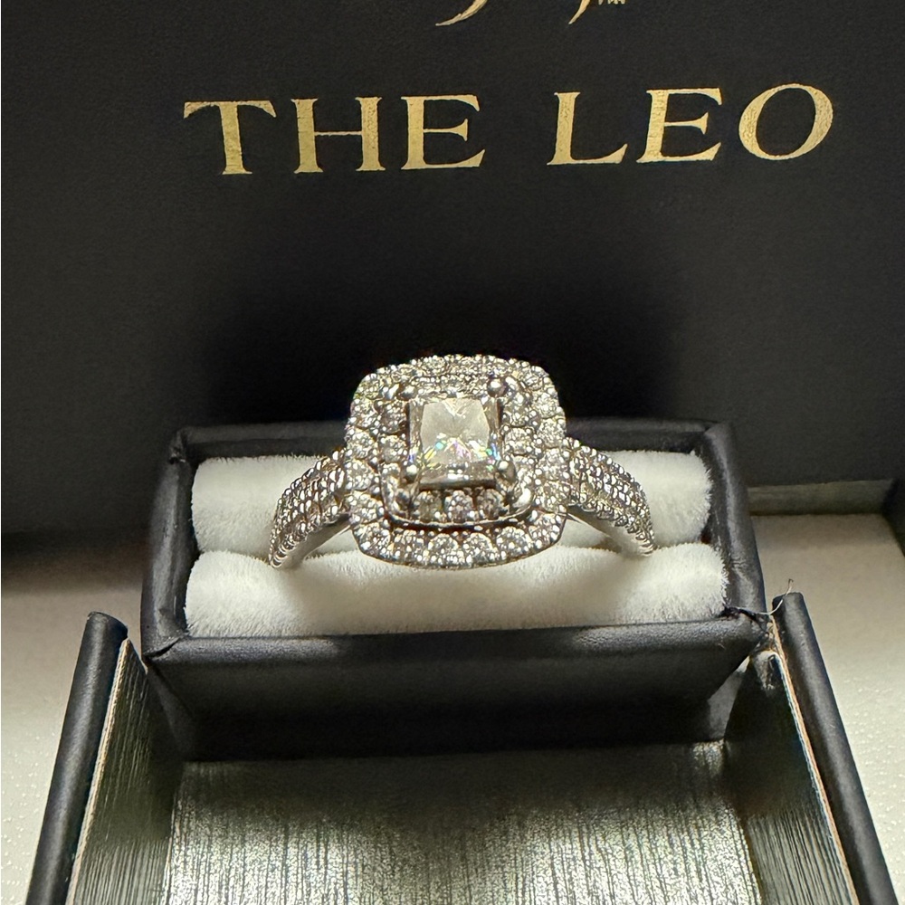 Silver Diamond Ring